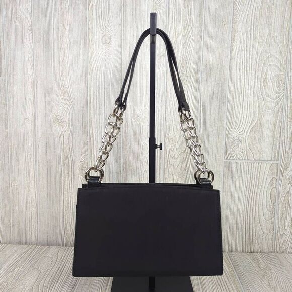 Miche Classic Black Women’s Shoulder Bag Purse With Metal Chain Strap - Picture 2 of 12